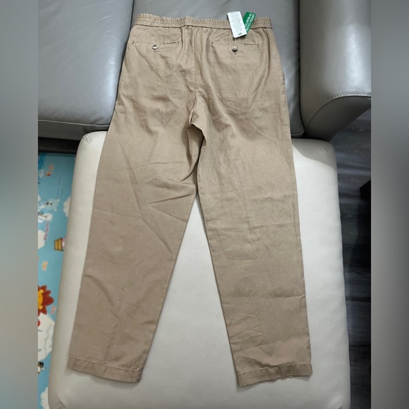 NWT - United Colors of Benetton Men’s Chino with Elastic Waist - EU 48 / US 32 - Picture 4 of 7